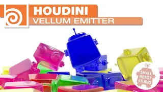 Houdini Vellum Softbody Emitter