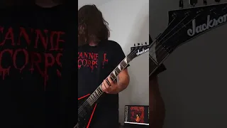 Eviscreation Plague (Guitar Cover) [fragment]