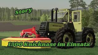 [LS19]Bergisch Land mit Story/MB Trac Power beim Mähen #40