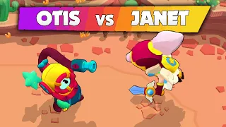 Otis Vs Janet | 1vs1 | Brawl Stars