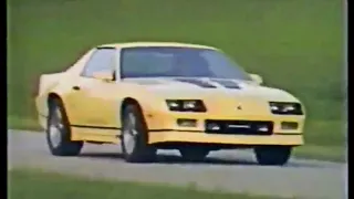 1986 Chevrolet Camaro IROC Z commercial