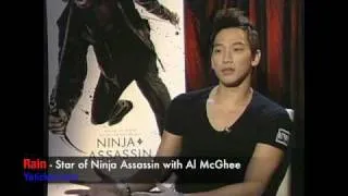 Rain star of Ninja Assasin-Interview