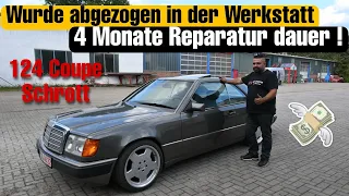 Mercedes w124 coupe. Wurde Abgezogen....4 Monate in der Werkstatt. Abholen,Fehler Ursache