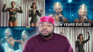 CHLOE x HALLE - "DON'T MAKE IT HARDER ON ME" & "DO IT" HONDA STAGE & NEW YEAR'S EVE SHOW | REACTION!