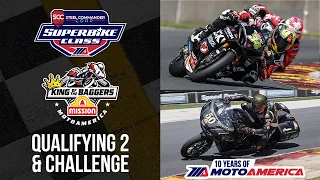 Steel Commander Superbike and Mission King of the Baggers Q2 and Challenge at Road America 2024