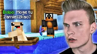 Czy BOBO ZAMIESZKA ZE MNĄ w LODOWICACH w Minecraft?!