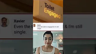 Rashmika react to Xavier meme #funny #foryou #viral #xyzbca