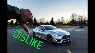 INFINITI Q60 | 5 things I dislike *Enthusiast POV*