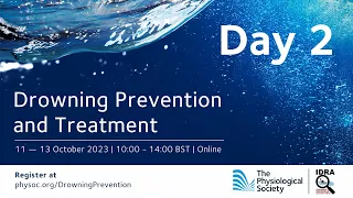 Drowning Prevention Research Online Meeting - Thursday, 12 October 2023