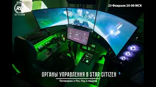 Органы управления в Star Citizen