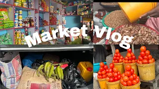 Market Vlog | 250k Naira Worth Of Foodstuffs | The Pressure Is Getting Worserrrrr