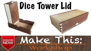 Make This: Dice Tower Lid/Tray