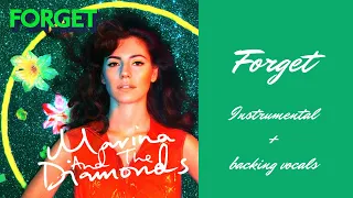 marina - forget // instrumental + backing vocals