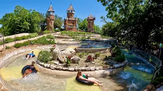 Hillside Tube Chute Rapid River | World's Best Waterpark | Schlitterbahn New Braunfels Texas