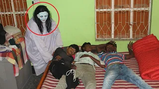 ngakak 🤣 Prank Pocong lucu ! Real Scary Ghost With Sleeping Boy | Mr Fun Box