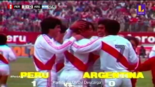 Peru 1 Argentina 0 en Lima Peru 1985 Partido Completo en DVD Descarga