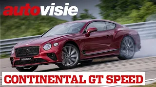 Nu een echt driftmonster? | Bentley Continental GT Speed | Autovisie