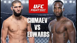 PREVIEW FIGHT - UFC FIGHT NIGHT EDWARDS VS CHIMAEV