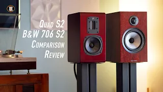 Quad S2 vs.B&W 706 S2 Speakers