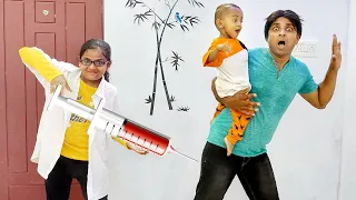 Thambi run run injection 💉 | comedy video | funny video | Prabhu Sarala lifestyle