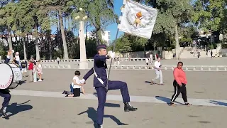 Fanfarra dos Bombeiros Voluntários Famalicenses no Santuário de Fátima