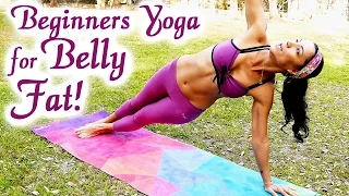 20 Minute Yoga Workout: Bye-Bye BELLY FAT!! Beginners Weight Loss at Home for Abs, Exercise Routine