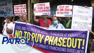 Kilos-protesta ng Piston ipinatigil ng mga pulis sa Caloocan | TV Patrol