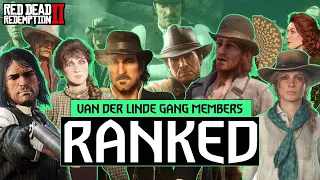 Van Der Linde Gang Members | Ranked (Red Dead Redemption 2)