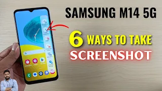 Samsung M14 5G : How To Take Screenshot?