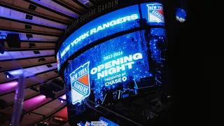 New York Rangers: 2023-24 Opening Night Sights & Sounds