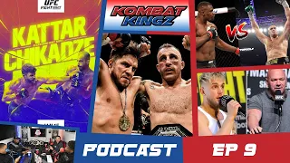 UFC Fight Night Kattar vs Chikadze Picks | Ngannou vs Fury? | + More | EP 9 | Kombat Kingz #UFC