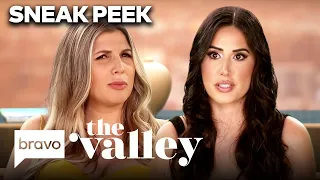SNEAK PEEK: Michelle Saniei Lally Confronts Janet Caperna Over Rumors | The Valley (S1 E3) | Bravo