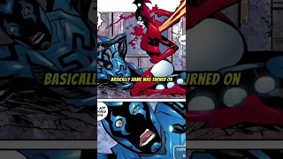 BLUE BEETLE GETS A BONER DURING BATTLE....🤣#bluebeetle #dccomics #dc #comics #greenlantern #shorts