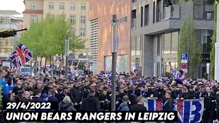 UNION BEARS RANGERS IN LEIPZIG "Europa League" || Leipzig vs Glasgow Rangers 29/4/2022