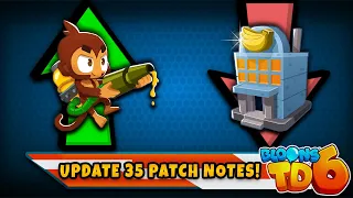 Update 35.0 Patch Notes! BTD6!