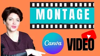 Comment FAIRE une VIDÉO avec CANVA (montage video dans canva)