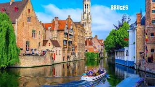 "In BRUGES". Hidden Gem of Belgium. One of the most mystical cities in Europe. Bruges Walking Tour
