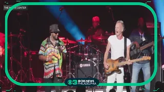 Sting and Shaggy made it 'One Fine Day' in Philadelphia
