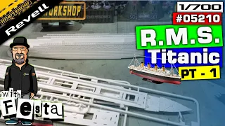 Revell RMS Titanic - P1 - Assembly of hull & decks.