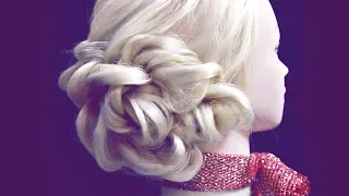 Причёска на бок из двойного жгута | Авторские причёски | Hairstyles by REM | Copyright © #hairstyles