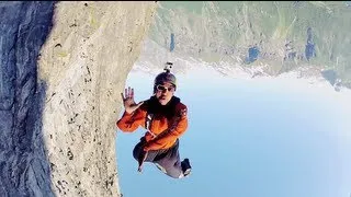 Freefly BASE jump in Norway - Red Bull Soul Flyers