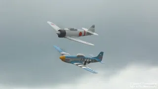 Tora Zero and P-51D Mustang vs. Jet Truck "Hot Streak II"