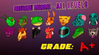 Hotline Miami - A+ Rank, All Levels