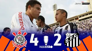 Corinthians 4 x 2 Santos (Ronaldo x Neymar) ● Paulistão Final 2009 Extended Goals & Highlights HD