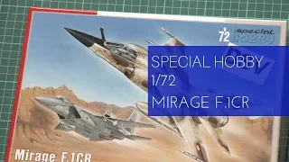 Special Hobby 1/72 Mirage F.1CR (SH72347) Review