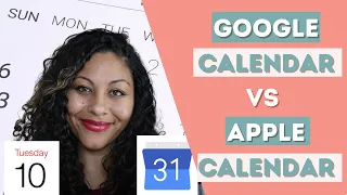 Google Calendar vs Apple Calendar: Why I Use Both