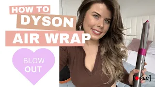 BOUNCY BLOWDRY WITH THE NEW DYSON AIRWRAP *curls that hold for days* | 2024 TUTORIAL