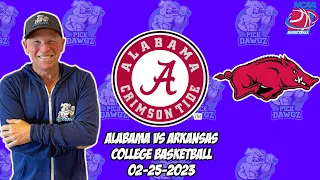 Alabama vs Arkansas 2/25/23 College Basketball Free Pick CBB Betting Tips | NCAAB Picks