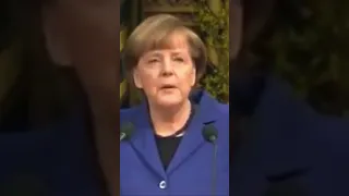 #Shorts# Chancellor Merkel speaks english