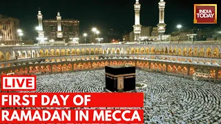 Ramadan 2024 LIVE: First Day Of Ramadan In Mecca, Saudi Arabia | Ramadan 2024 In India LIVE